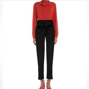 Antonella Rizza merino wool Classic Black Pants. Size M . Made in Italy.